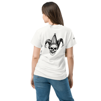 Jesters Plain White Tee (Unisex) (Double Sided) - Image 5