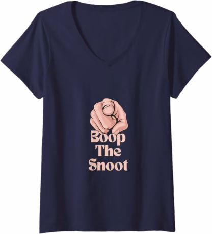 Womens Boop the Snoot V-Neck (Womens) - Image 4