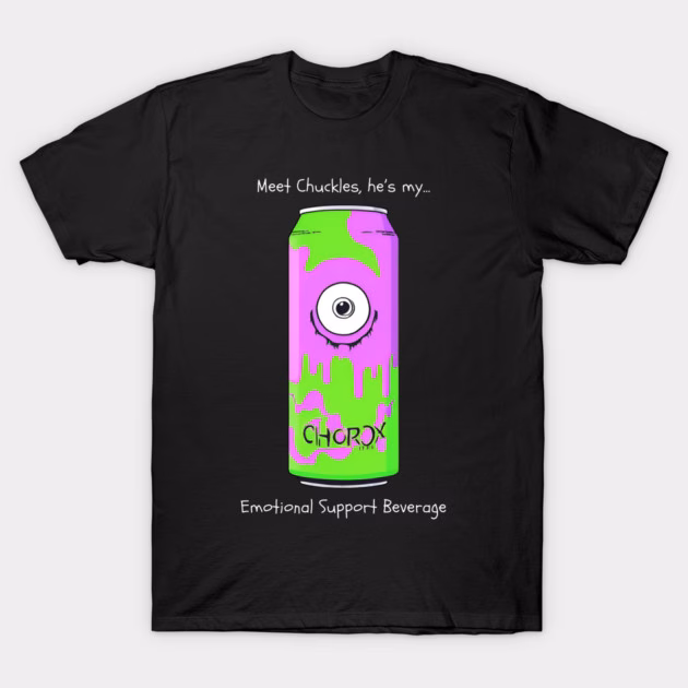 Emotional Support Beverage T-Shirt (Unisex, Mens and Womens)