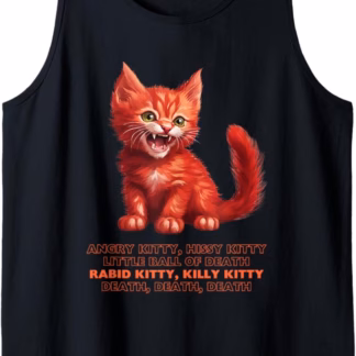 Angry Kitty (Tank Top) (Unisex)