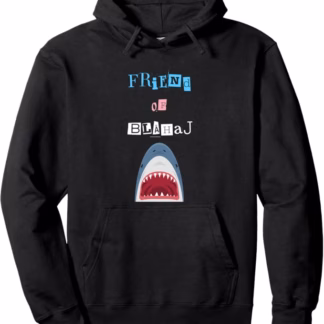 Friend of BLÅHAJ Pullover Hoodie (Unisex, Mens and Womens)