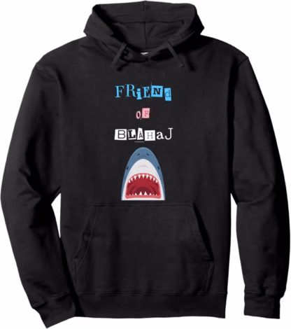 Friend of BLÅHAJ Pullover Hoodie (Unisex, Mens and Womens)