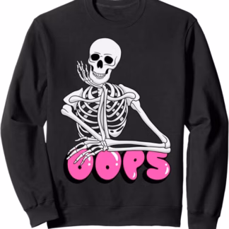 “Oops, I’m Fine” Sweatshirt (Unisex, Mens and Womens)